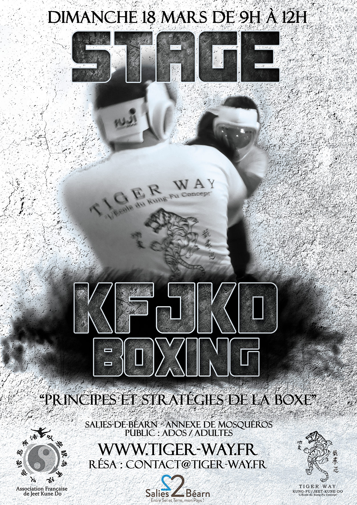 Stage de Kung-fu - Jeet Kune Do sur la Boxe